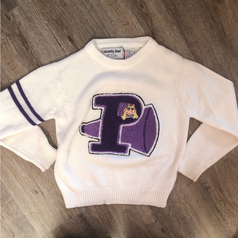 Adorable 1980s Miss Piggy Sweater